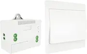 110-230V Wireless Light Switch and Receiver Kit Self-Powered Switch Remote Control Lighting Fixture