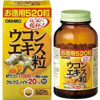 在飛比找小熊藥妝-日本藥妝直送台灣優惠-ORIHIRO 薑黃提取物 520粒 解酒護肝