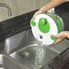 Vegetable Salad Spinner Large Dryer Bowls with Pouring Spout Kitchen Tools