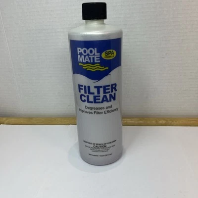 Pool Mate 1-2701SPA Pool Filter Cleaner for Pools, 1-Quart, SPA Formula