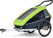 Croozer Unisex - Adult Two Seater Rain Cover, Multicoloured, One Size