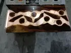 Rectangle Epoxy Table Top, Wooden Table, Agate Epoxy Table, Home Decor Furniture