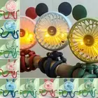 USB Rechargeable Baby Stroller Fan Octopus Shaped Desk Fan Home Decoration