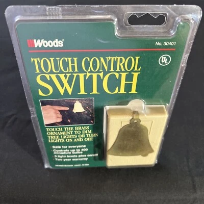 Woods Touch Control Switch For Christmas Tree Lights No.30401 NOS VTG 1996