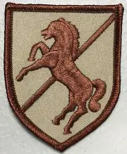 11th Armored Cavalry Patch