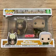 Funko POP! Television Parks & Recreation LI'L SEBASTIAN & JERRY Harvest Festival