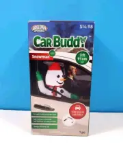 Gemmy Inflatable Snowman Car Buddy Waving 3ft tall For Use in Passenger Seat