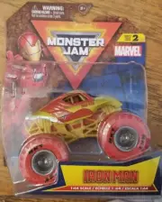 Monster Jam Spin Master Marvel IRON MAN Series 2 Diecast 1:64 NIB