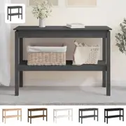Solid Wood Pine Console Table Hallway Table 110x40x75 cm/80x40x75 cm vidaXL