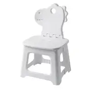 Step Stool for Kids Dinosaur Foldable Step Stool with Back Support 6060