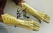 Medieval Nazgul Fantasy Gauntlets SCA Armor Gauntlets Gloves Brass Finish
