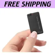 Compact 64GB Digital Voice Recorder - 25 Hours Recording, USB, Headphone Jack