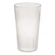 Thunder Group PLTHTB008C 8 oz. Clear Plastic Textured Exterior Tumbler - 6 Ea