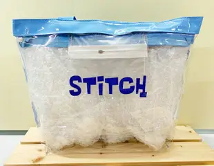 【震撼精品百貨】Stitch 星際寶貝史迪奇 史蒂奇防水手提包/透明防水包-藍側身史蒂奇#67000 震撼日式精品百貨
