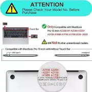 Pro 13 inch Case M2 2022 2021 2020-2016 Release A2338 M1/A2289/A225 for MacBook