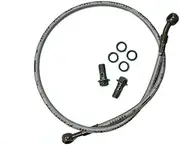 TDR 1700mm Hydraulic Brake Line Hose Cable for Motorbike Dirt Quad ATV Bike Buggy Go-Kart with M10 Banjo Bolts