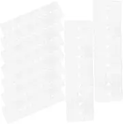 CRILSTYLEO Hair Extension Bonding Glue Remover Heat Shield Guards 10 Hole Heat Shield Spacers Set