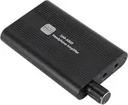 Headphone Amplifier, Earphone Amp 2 Stage Gain Switch 3.5mm AUX Input Output for Computer