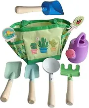Toyvian 1 Set Gardening Set Outdoor Plaything with Watering Can Tools Fun Garden Equipment for Boys for Learning Gardening Skills