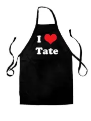 I Love Tate - Unisex Kids Apron - love Tour Greedy Exes McRae Lyrics Tour Gig