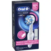 Oral-B Pro 1500X Sensitive Clean Electric Toothbrush each