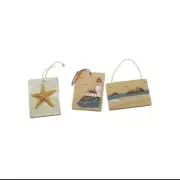 Eloise Studio Art Pottery Star Fish Tile Wall Hanging Billings MT