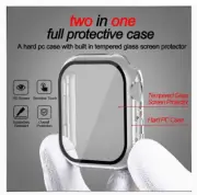 Smiling 5 Pack Case Built in Tempered Glass Screen Protector Compatible