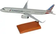 American Airlines Airbus A321-200 New Color Desk Top 1/100 Jet Model SC Airplane