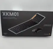 ProtoArc Foldable XKM01 Mini Compact Keyboard and Mouse W/Case - New Sealed