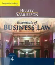 Cengage Advantage Books: Essentials of Business Law by Susan S. Samuelson and...
