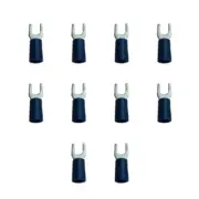 Suzo-Happ Package of 10 Fork Terminal Spades-Stud Size 8, 16-14 Gauge Wire
