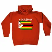 Zimbabwe Country Flag Nationality - Kids Children Hoodie