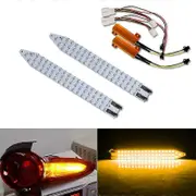 For Mazda MX-5 MK4 ND 2016-2021 Full LED Amber Red Sequential Dynamic Tail Turn Signal car light Rear Taillamp Kit Canbus 12V Amber yellow