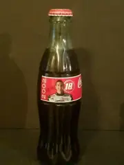 2002 COCA - COLA RACING FAMILY #18 BOBBY LABONTE 8 OZ GLASS Coke Unopened BOTTLE