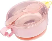 Baby Feeding Bowls - Baby Bowl Suction | Babies Weaning Suction Bowl Cup | 400ml Complementary Food Cup, Portable Children Bowls with Handle for Travel, Camping, Picnic