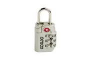 Korjo Combination Lock TSA Compliant Silver Travel Accessories TSA71