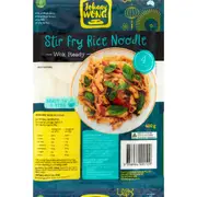 Johnny Wong Fresh Stir Fry Rice Noodles 400g