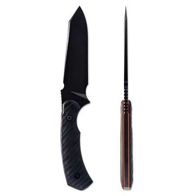 Toor Knives Zenith Fixed Blade Knife, Havoc Black