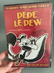 Looney Tunes PEPE LE PEW Cartoon 17 Classics Collection (DVD) SEALED