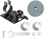 HOMSFOU 1 Set Electric Hand Drill Fixed Holder Kit with Grinding Wheel Compatible with Electric Drills for Efficient Polishing and Grinding Tasks