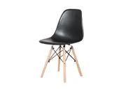 4 x Replica Eames Chairs Dining Office Cafe Lounge-Echo Black