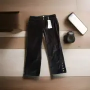 Oui Velvet Capris Size 8 Chocolate Maniac Original $180