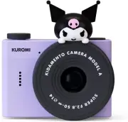 Kuromi Mini Kids Digital Camera and Video Camcorder by Kidamento, 32GB Memory