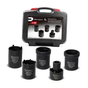 Spindle Nut Socket Tool Kit, 5 Piece, Remove Spindle Spindle Nut Socket Set