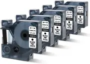 Label Tape Dymo D1 LabelManager 160 210D 360D 420P 450D 500T A45013 12mm UK SELL