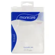 Manicare Travel Cosmetic Jars Liquid Tight Cabin Luggage Compliant 680W