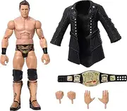 Mattel WWE Elite Action Figure and Accessories, Greatest Hits 2025, 6-inch Collectible Figure The Miz with 25 Points of Movement and Interchangeable Hands, JCH84