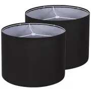 Drum Lampshade Set of 2, Lamp Shades for Table Lamps Floor Lamp, 13" Top X 13...