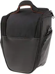 Holster Camera Case for DSLR Cameras Canon EOS 1000D, EOS 300D, EOS 350D, EOS 400D, EOS 40D, EOS 450D, EOS 60D 500D, EOS 550D, etc - Black AOD