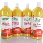 5Pk Alba Botanica Very Emollient Body Wash Honey Mango (28oz each Bottle)